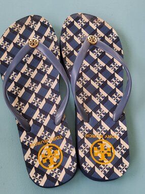 Tory Burch Flip Flops Size 7
